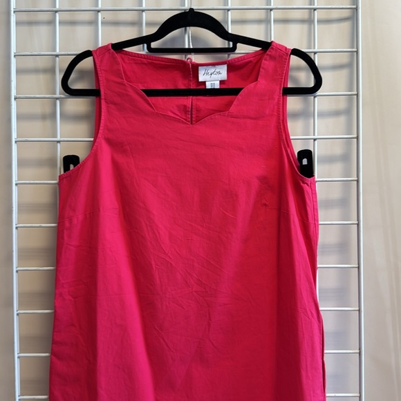 Heyton Pink Ruffle Short Dress Size 10 - Picture 2 of 5